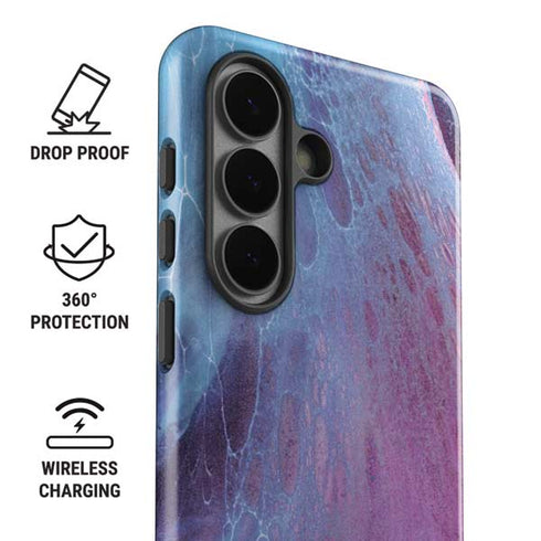 Space Marble Galaxy S26 Plus Impact Case