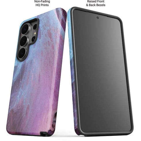 Space Marble Galaxy S26 Ultra Impact Case