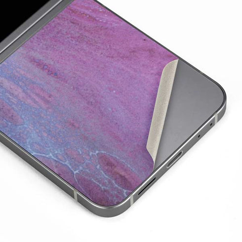 Space Marble Galaxy Z Flip6 Skin