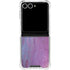 Space Marble Galaxy Z Flip7 Clear Case