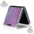 Space Marble Galaxy Z Flip7 Clear Case