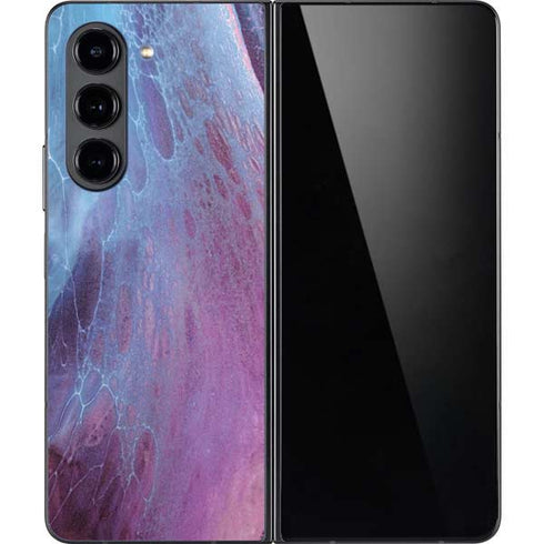 Space Marble Galaxy Z Fold5 5G Skin