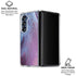 Space Marble Galaxy Z Fold7 Clear Case