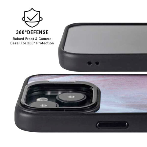 Space Marble iPhone 14 Kickstand Case