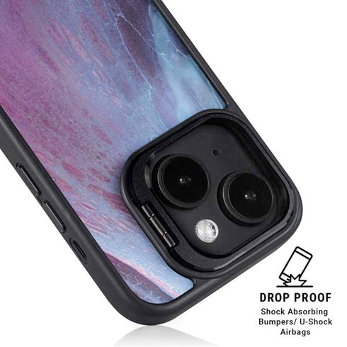 Space Marble iPhone 14 Plus Kickstand Case