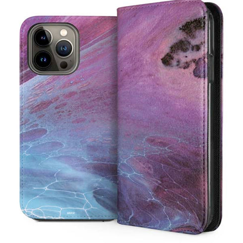 Space Marble iPhone 14 Pro Max Folio Case