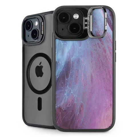 Space Marble iPhone 15 Plus Kickstand Case