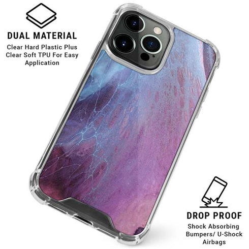 Space Marble iPhone 16 Pro Max Clear Case
