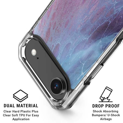 Space Marble iPhone 17 Air Clear Case