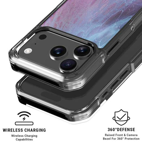 Space Marble iPhone 18 Pro Clear Case