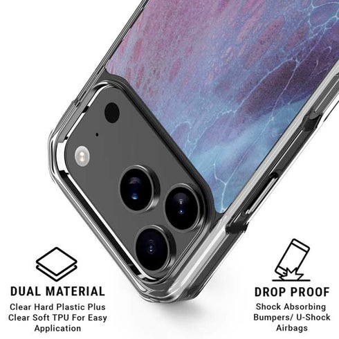 Space Marble iPhone 18 Pro Clear Case