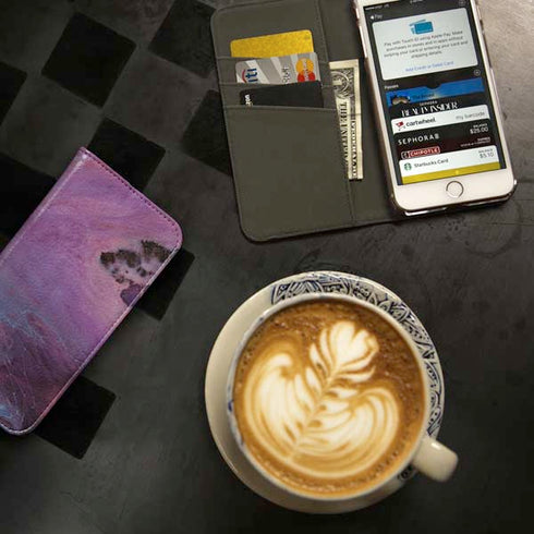 Space Marble iPhone 7 Folio Case