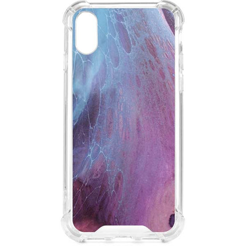 Space Marble iPhone XS Clear Case