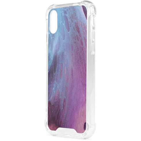 Space Marble iPhone XS Clear Case