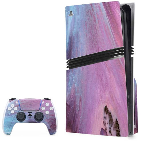 Space Marble PS5 Pro Disk Bundle Skin