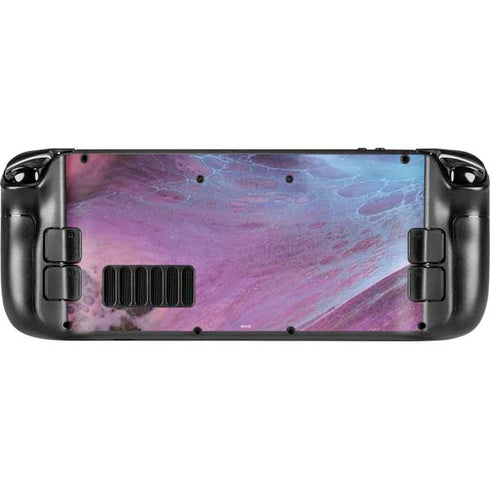 Space Marble Steam Deck Handheld Gaming Computer OLED Skin