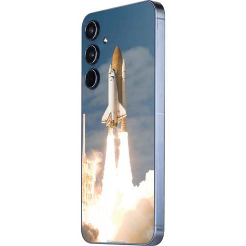 Space Shuttle Atlantis Liftoff Galaxy A55 5G Skin
