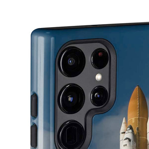 Space Shuttle Atlantis Liftoff Galaxy S25 Ultra Impact Case
