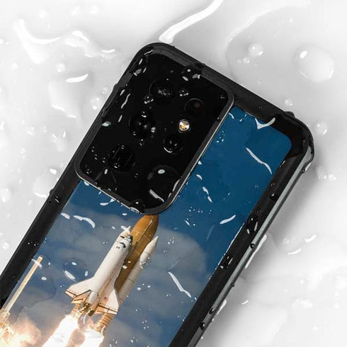 Space Shuttle Atlantis Liftoff Galaxy S24 Ultra Waterproof Case