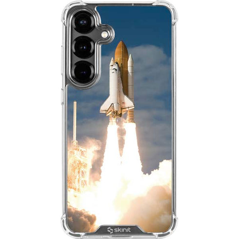 Space Shuttle Atlantis Liftoff Galaxy S26 Plus Clear Case
