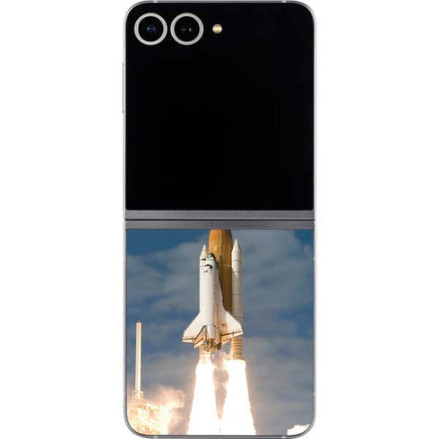 Space Shuttle Atlantis Liftoff Galaxy Z Flip6 Skin