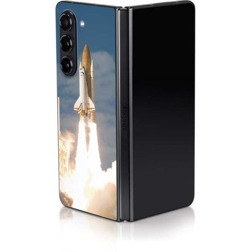 Space Shuttle Atlantis Liftoff Galaxy Z Fold5 5G Skin
