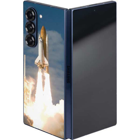 Space Shuttle Atlantis Liftoff Galaxy Z Fold6 Skin