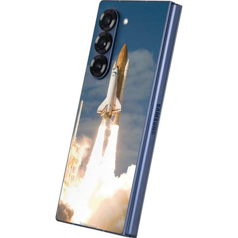 Space Shuttle Atlantis Liftoff Galaxy Z Fold6 Skin