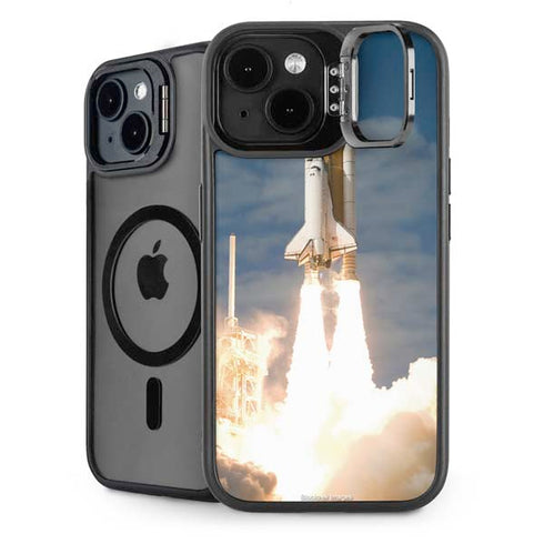 Space Shuttle Atlantis Liftoff iPhone 15 Kickstand Case