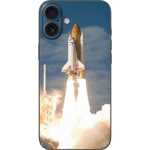Space Shuttle Atlantis Liftoff iPhone 16 Plus Skin