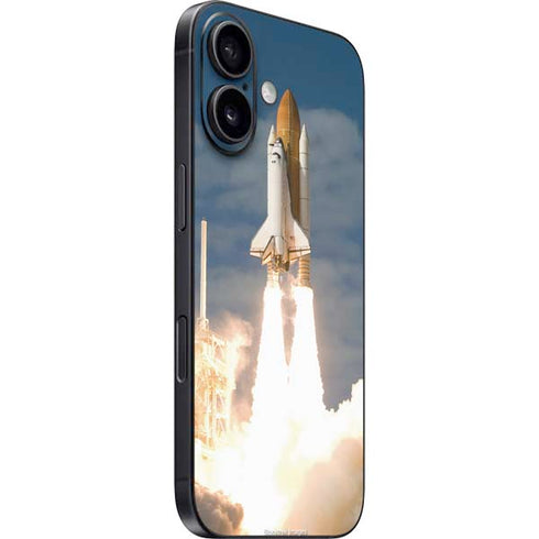 Space Shuttle Atlantis Liftoff iPhone 16 Plus Skin