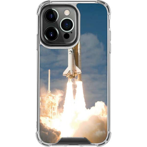 Space Shuttle Atlantis Liftoff iPhone 16 Pro Clear Case