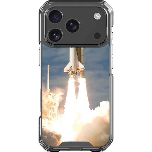 Space Shuttle Atlantis Liftoff iPhone 18 Pro Clear Case