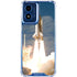 Space Shuttle Atlantis Liftoff Moto G 5G (2024) Clear Case