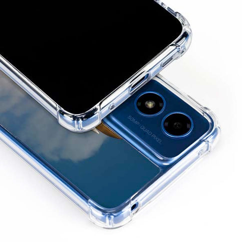 Space Shuttle Atlantis Liftoff Moto G 5G (2024) Clear Case