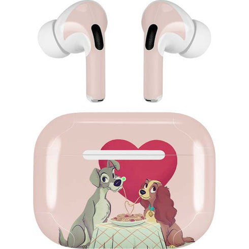 Disney Lady & The Tramp Spaghetti Dinner AirPods Skins