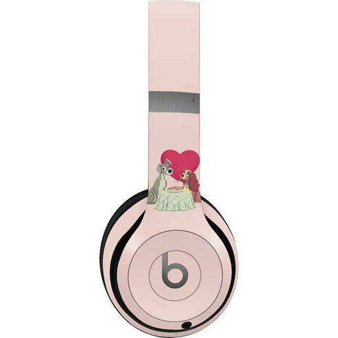 Disney Lady & The Tramp Spaghetti Dinner Beats Solo 4 Wireless Headphones Skin
