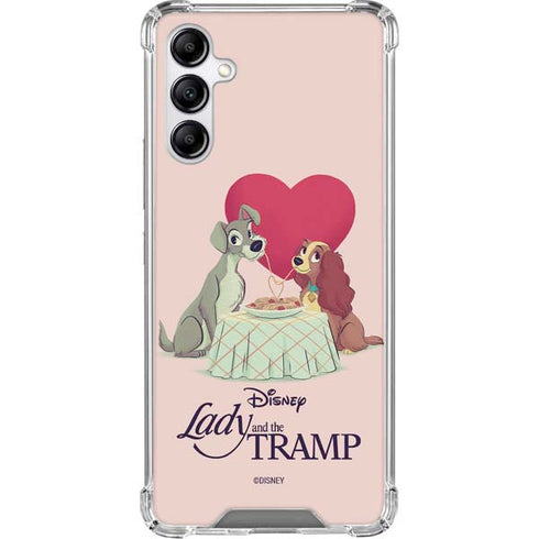 Disney Lady & The Tramp Spaghetti Dinner Gabb Phone 4 Clear Case