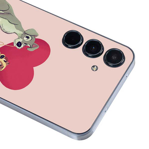 Disney Lady & The Tramp Spaghetti Dinner Galaxy A35 5G Skin