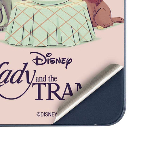 Disney Lady & The Tramp Spaghetti Dinner Galaxy A36 5G Skin