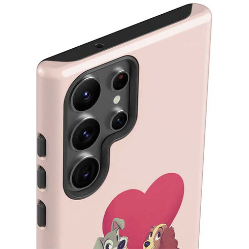 Disney Lady & The Tramp Spaghetti Dinner Galaxy S23 Ultra Pro Case
