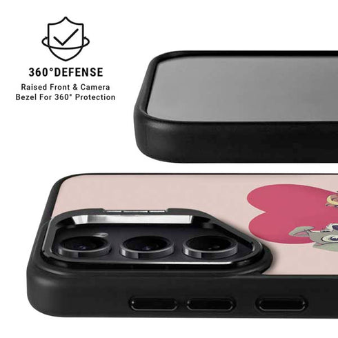 Disney Lady & The Tramp Spaghetti Dinner Galaxy S25 Plus Kickstand Case