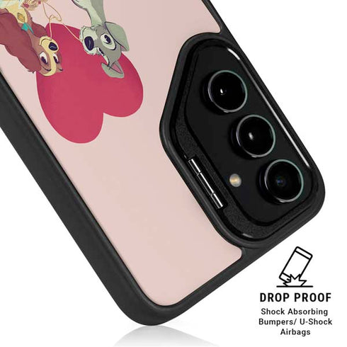 Disney Lady & The Tramp Spaghetti Dinner Galaxy S25 Plus Kickstand Case