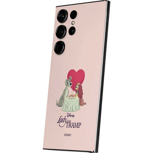 Disney Lady & The Tramp Spaghetti Dinner Galaxy S24 Ultra Skin
