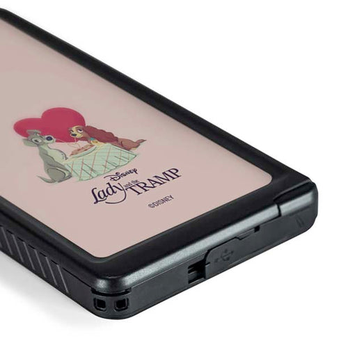 Disney Lady & The Tramp Spaghetti Dinner Galaxy S24 Ultra Waterproof Case