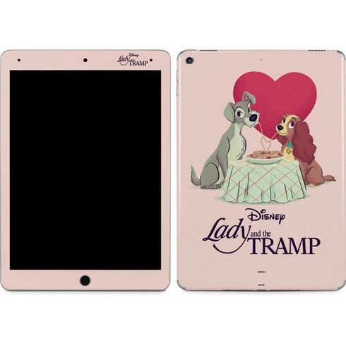 Disney Lady & The Tramp Spaghetti Dinner iPad Skins