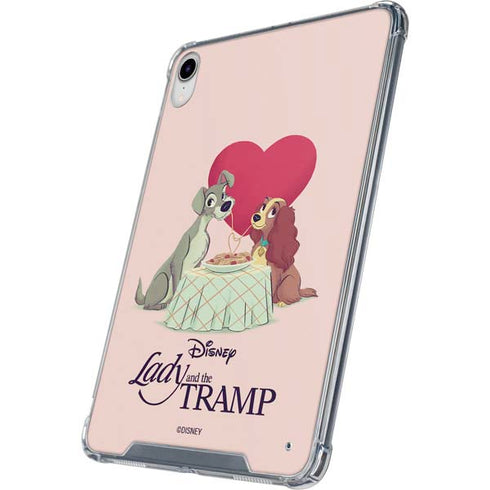 Disney Lady & The Tramp Spaghetti Dinner iPad 11th Gen (2025) Clear Case