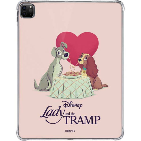 Disney Lady & The Tramp Spaghetti Dinner iPad Pro 11in (2024) Clear Case