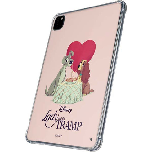 Disney Lady & The Tramp Spaghetti Dinner iPad Pro 11in (2024) Clear Case