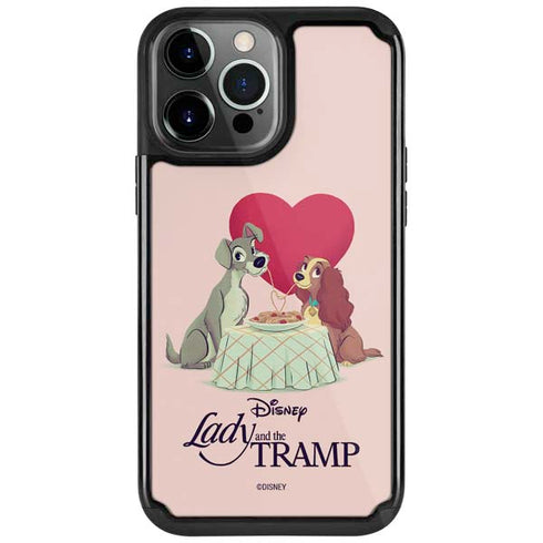 Disney Lady & The Tramp Spaghetti Dinner iPhone Cases